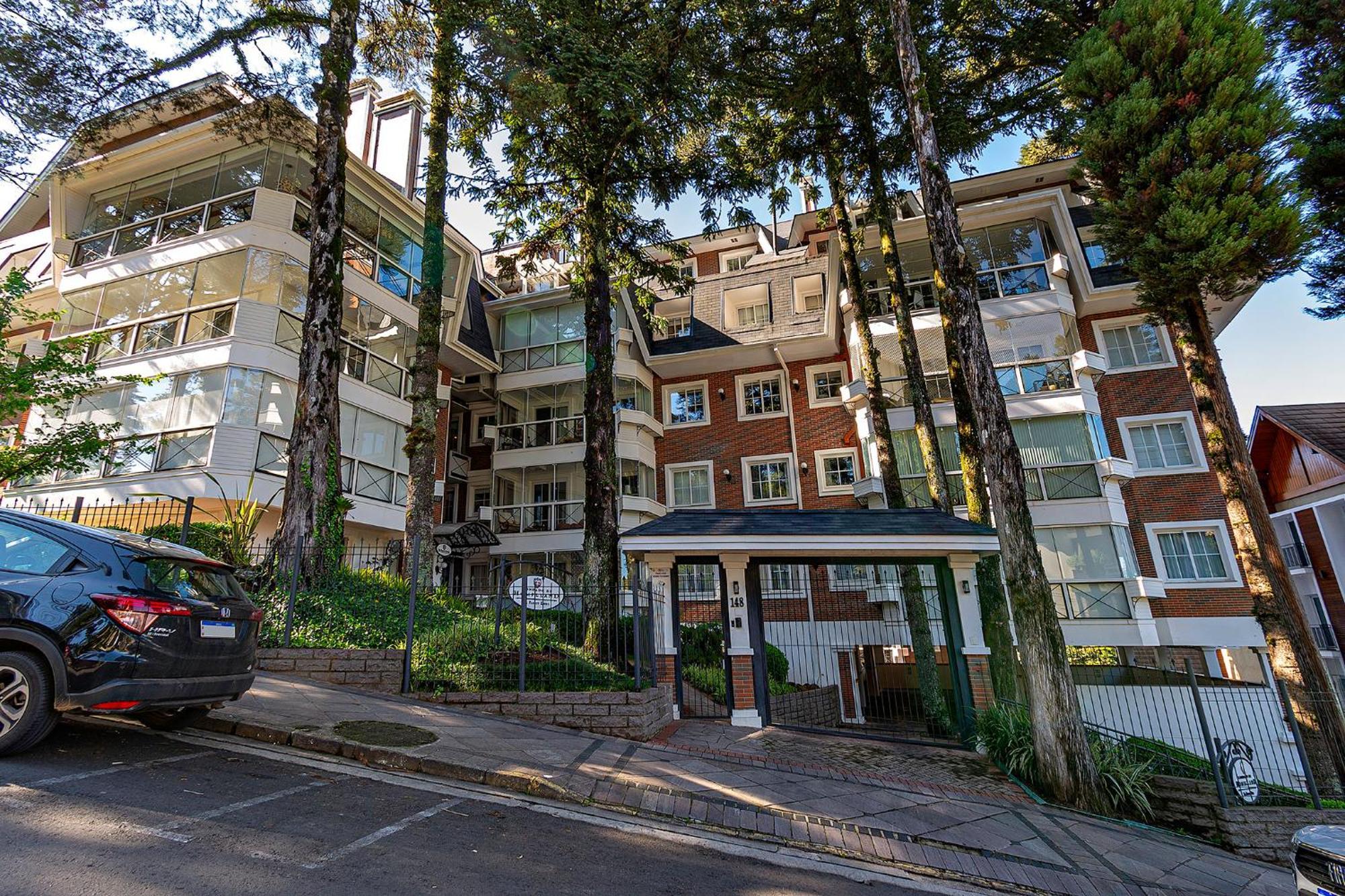 Incrivel Apartamento A 500M Da Rua Coberta Gramado Luaran gambar