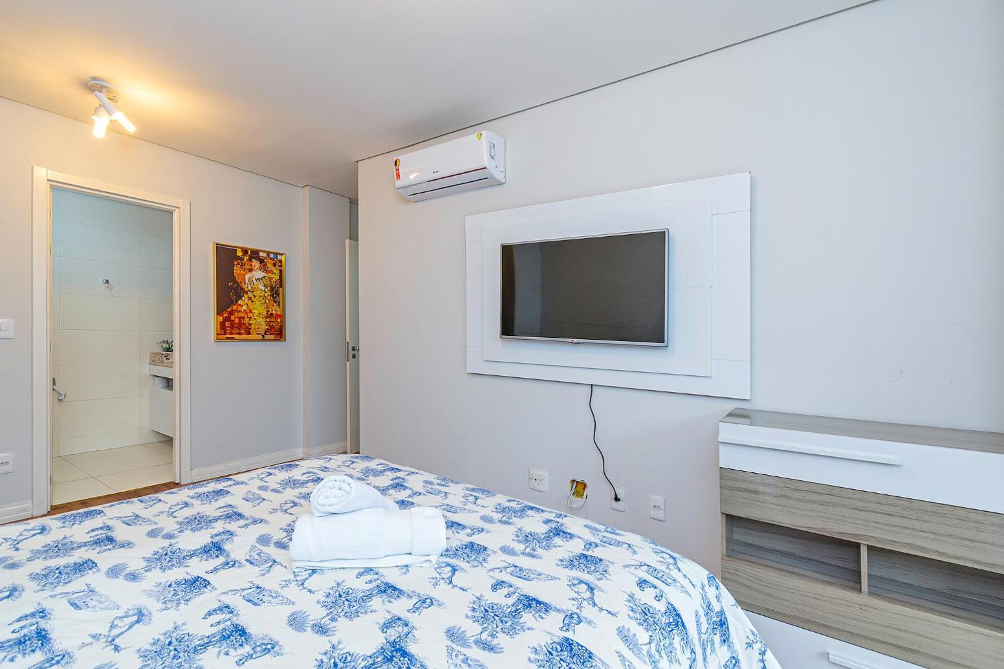 Incrivel Apartamento A 500M Da Rua Coberta Gramado Luaran gambar