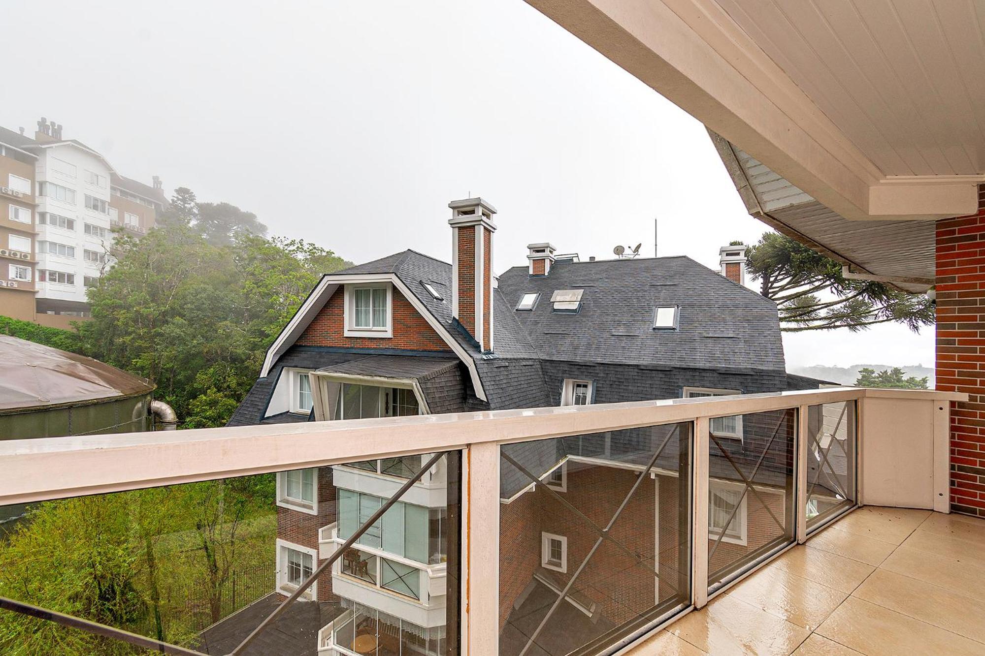 Incrivel Apartamento A 500M Da Rua Coberta Gramado Luaran gambar