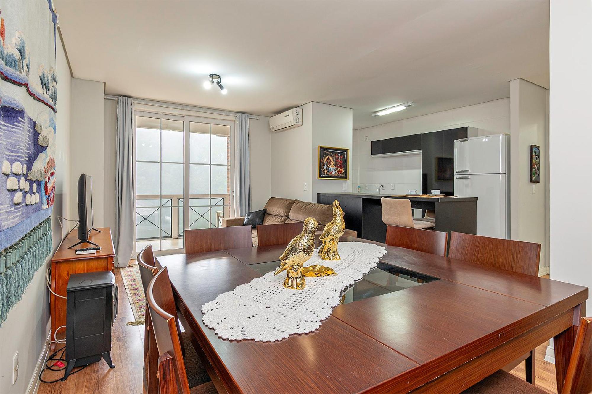 Incrivel Apartamento A 500M Da Rua Coberta Gramado Luaran gambar